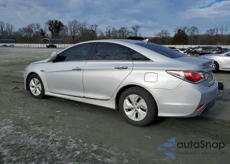 2015 Hyundai Sonata Hybrid из США, поврежденный, VIN KMHEC4A41FA131653